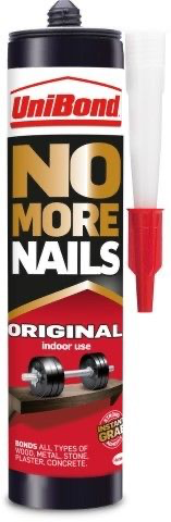 UniBond No More Nails Original White Grab Adhesive 365g UniBond No More Nails Original White Grab Adhesive 365g